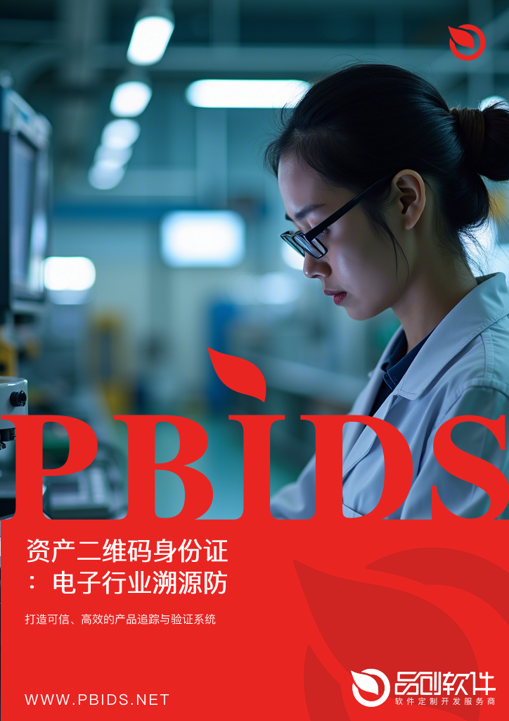 资产二维码身份证：电子行业溯源防伪方案