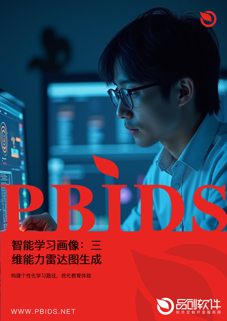 智能学习画像：三维能力雷达图生成器