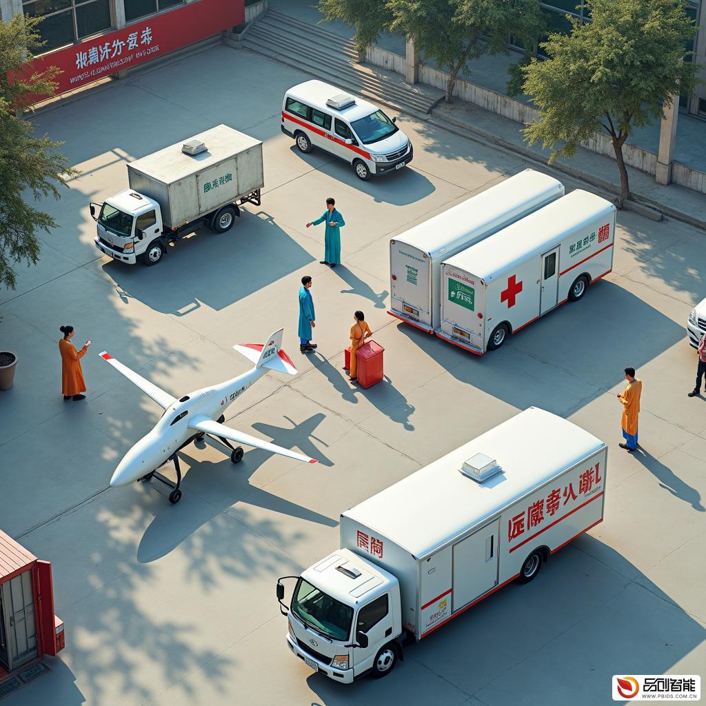 北京市医疗无人机配送调度供应链基地：创新...