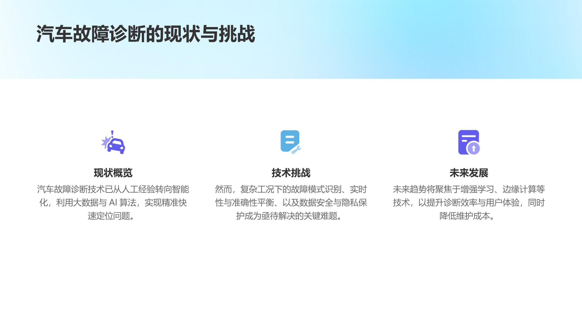 汽车故障诊断智能推理