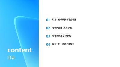 低代码开发平台：零代码搭建CRM/ERP系统