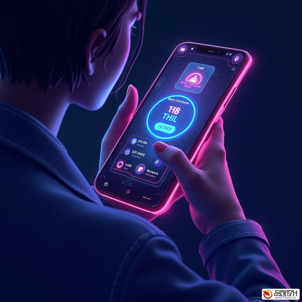 区块链技术APP应用UI设计：寻找理想合作伙伴...