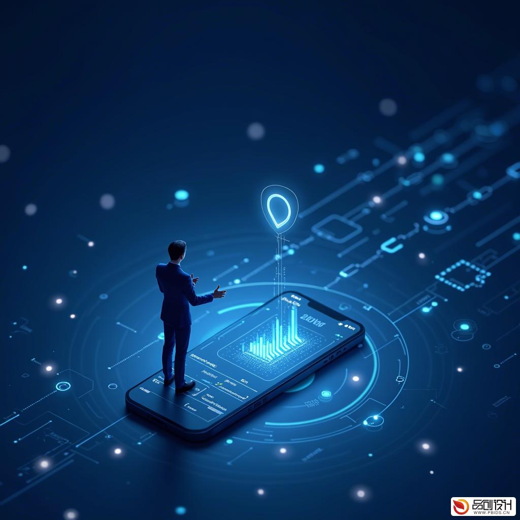 区块链技术APP应用UI设计：创新与设计中心的...