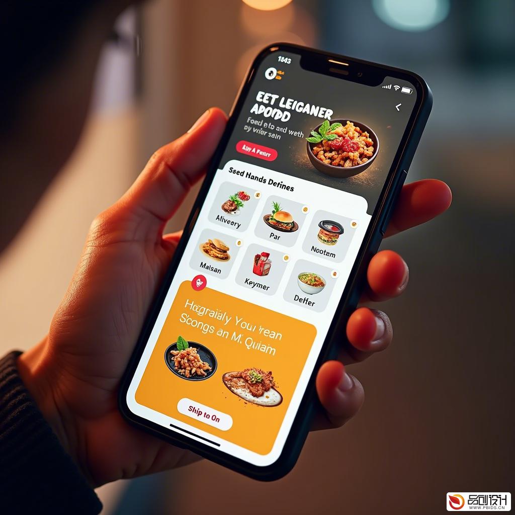 外卖应用品牌化设计：塑造餐饮新时代的视觉...