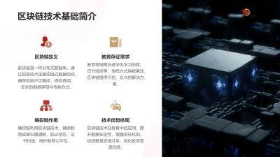 教育区块链存证确权链