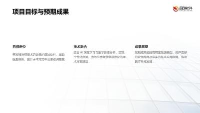 术后效果预测算法软件定制开发