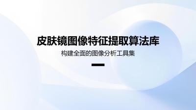 皮肤镜图像特征提取算法库