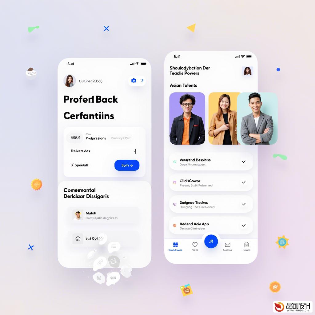打造专业职业资格认证APP：UI设计与公司选择的关键要素

