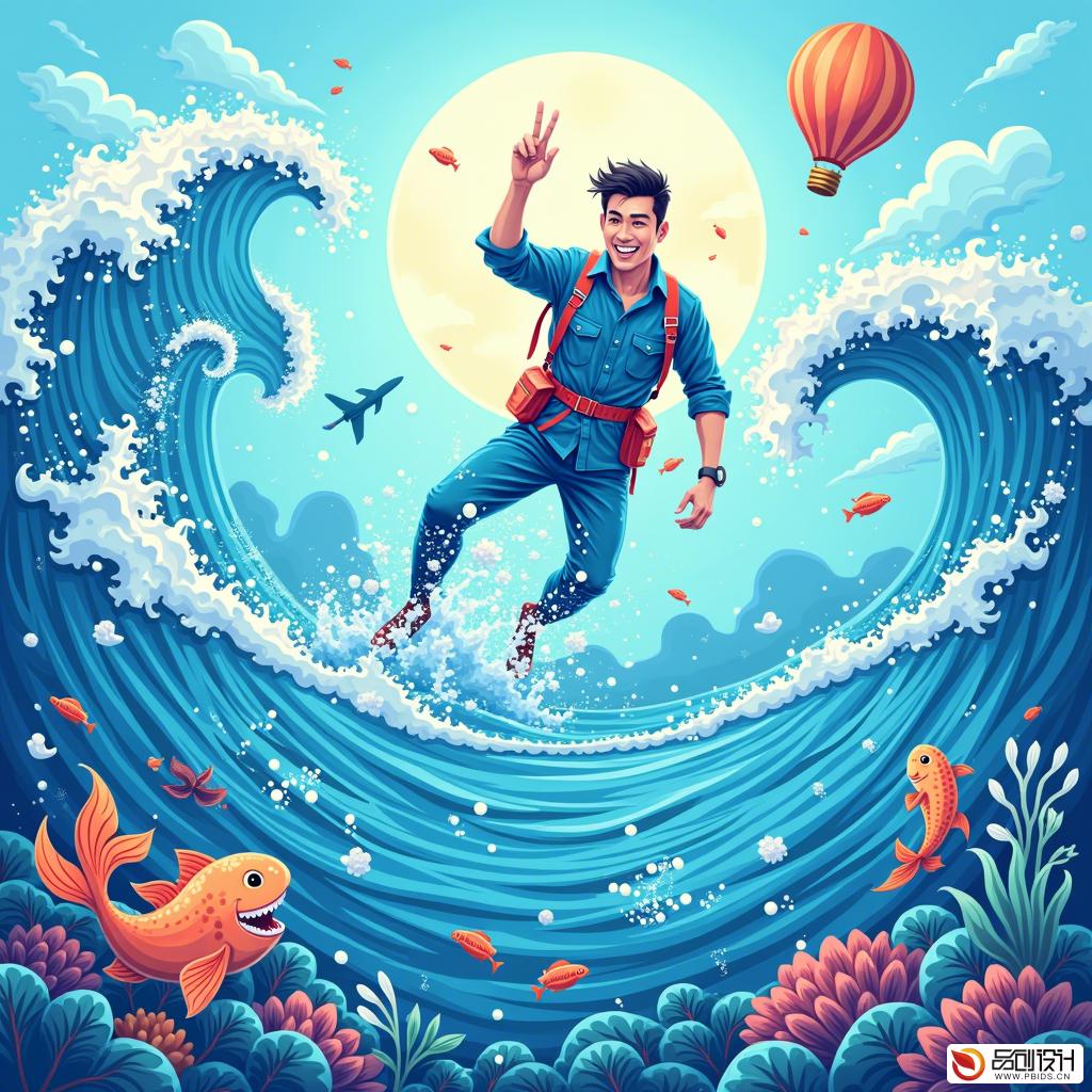 塑造蓝色梦想：海洋工程品牌视觉企业的创新之旅

