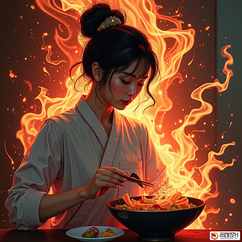 堂食品牌动态图形设计中心：创新视觉体验，...