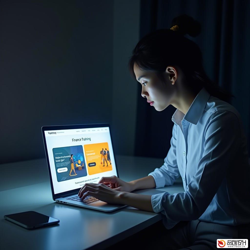 打造卓越金融培训体验：揭秘金融培训网页设...
