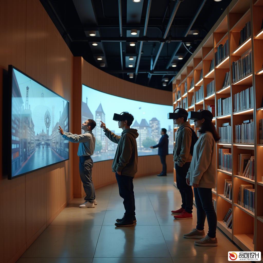 图书馆触控体验设计工作室：重塑阅读空间的...