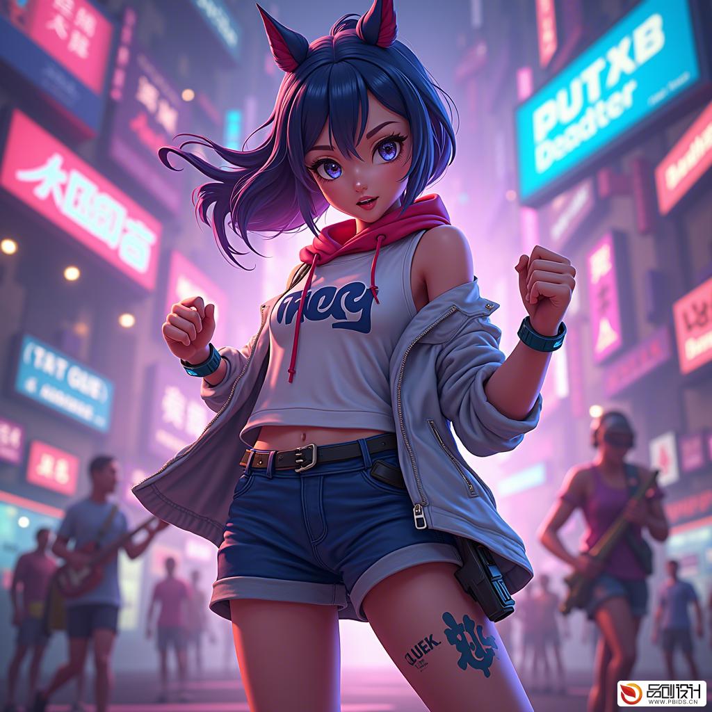 端游品牌动态图形设计中心：创新视觉体验，引领游...