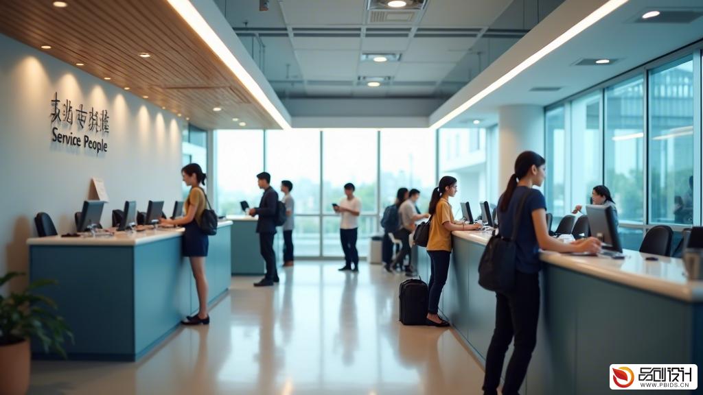 政务服务视觉界面开发设计中心：打造高效、亲民、智能的服务窗口
