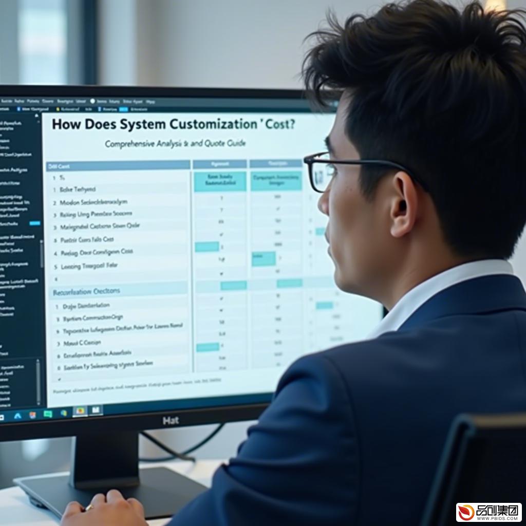 系统定制开发多少钱？全面解析与报价指南

