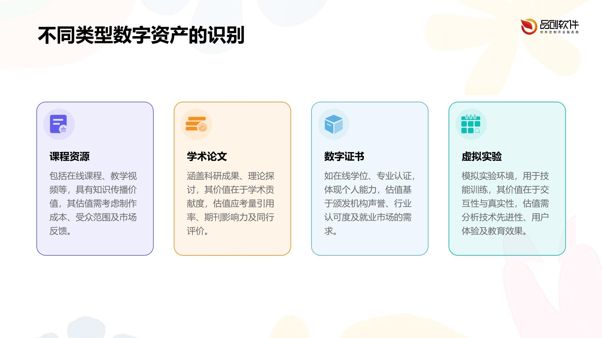 教育数字资产估值系统