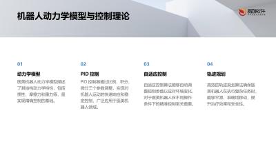 医美机器人运动控制算法定制