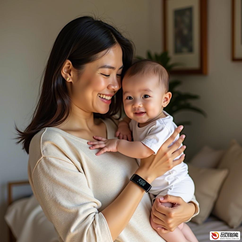 母婴智能体温贴：科技守护，爱的温度
