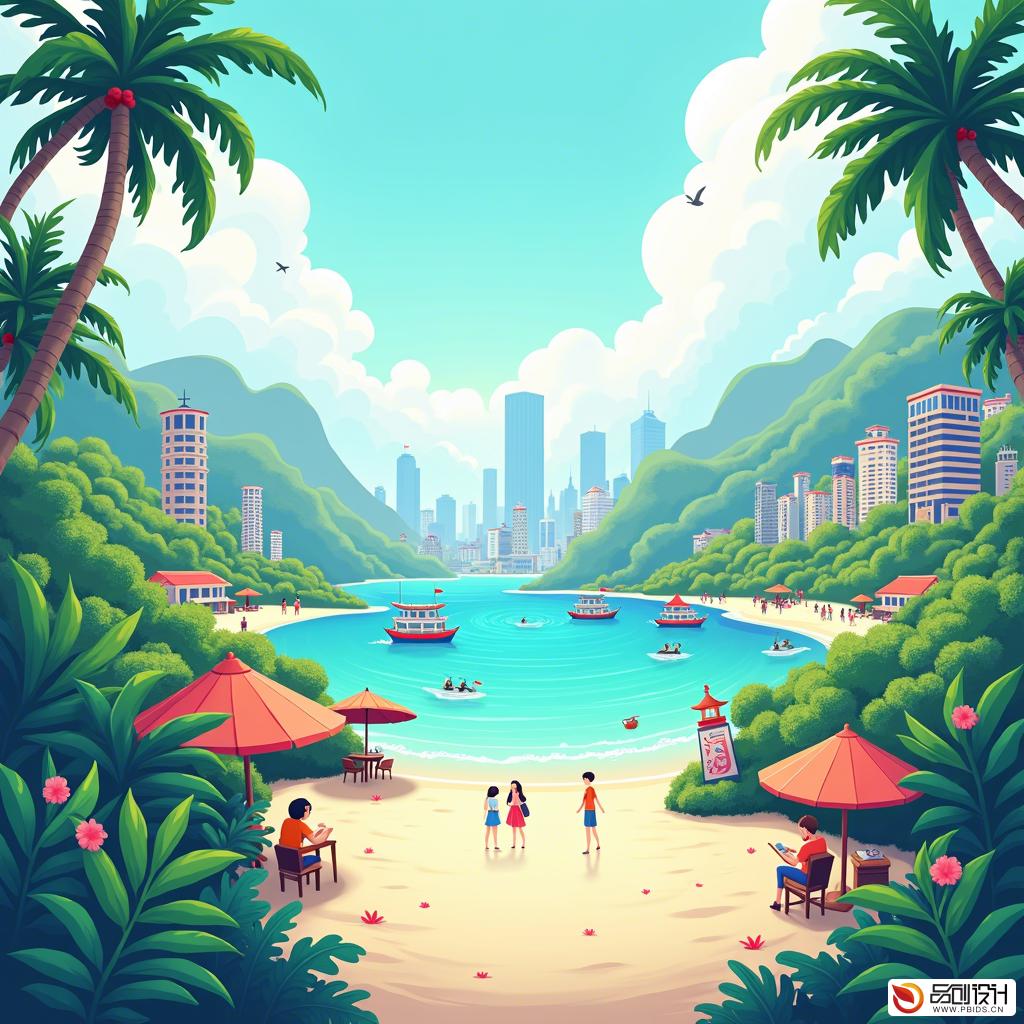 三亚市创新设计策略：打造国际旅游消费中心的新蓝图
