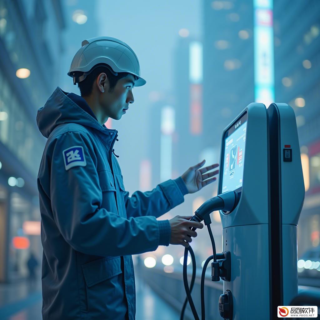 广州市智能充电桩AI管理平台服务站：引领...