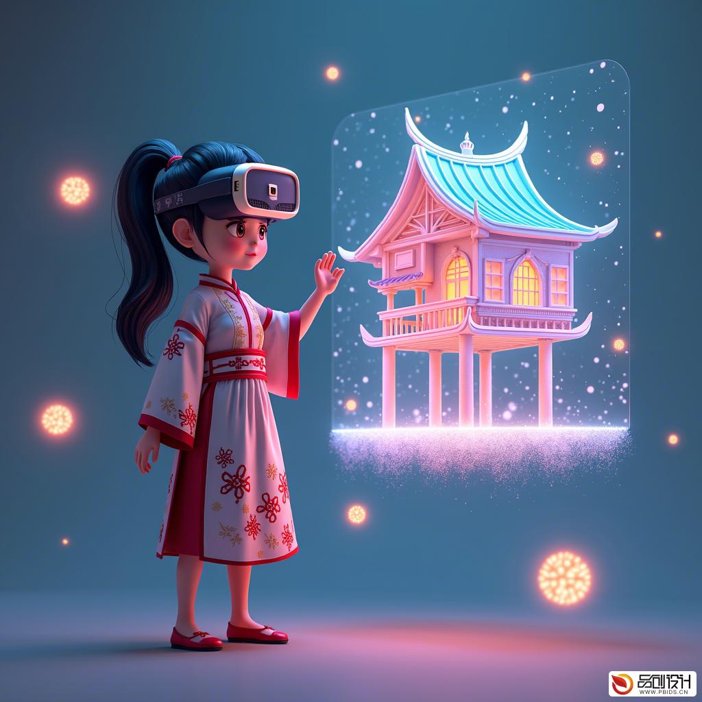 德宏傣族文化与现代科技融合：3D动态演示...