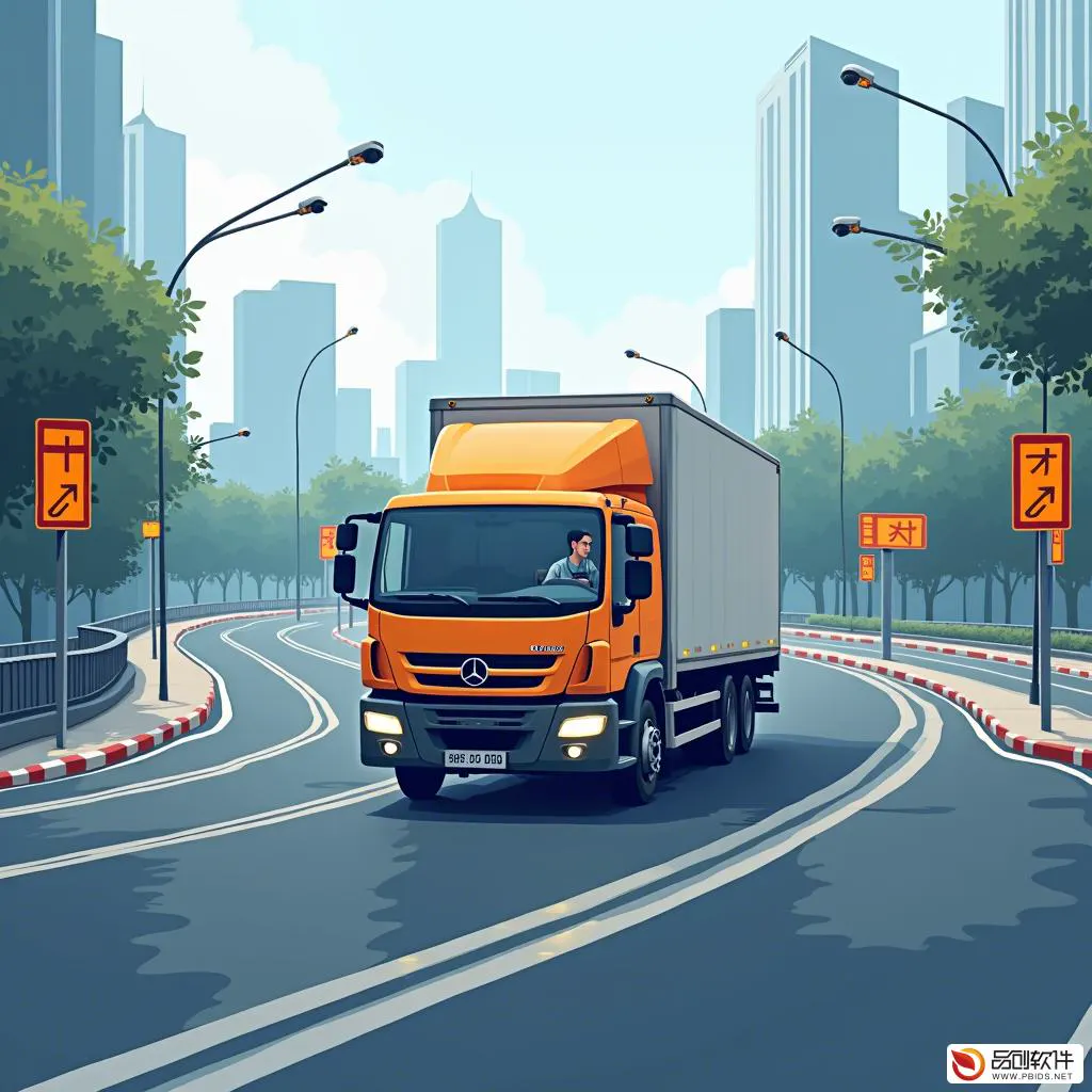 成都市重载车辆急转弯预警平台集团:科技守护道路...