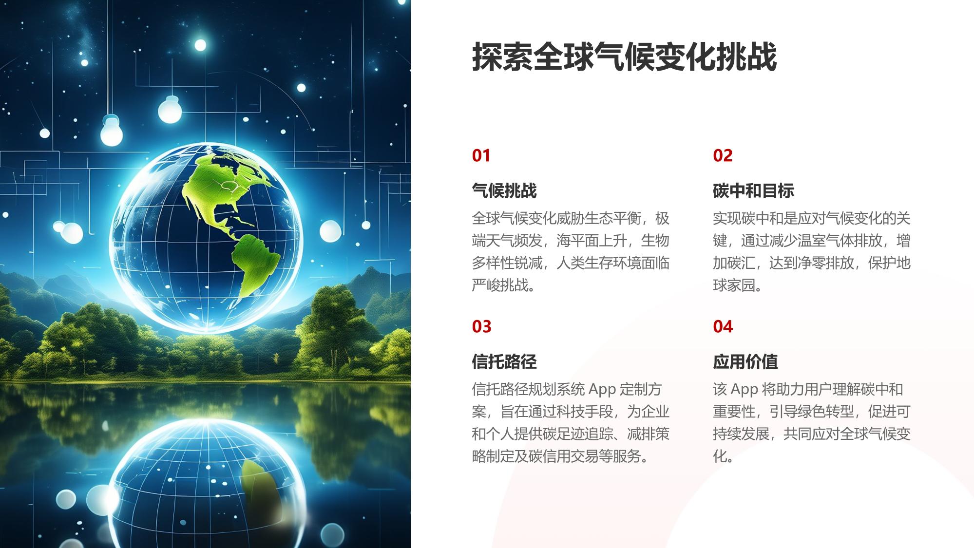 碳中和信托路径规划系统App定制方案