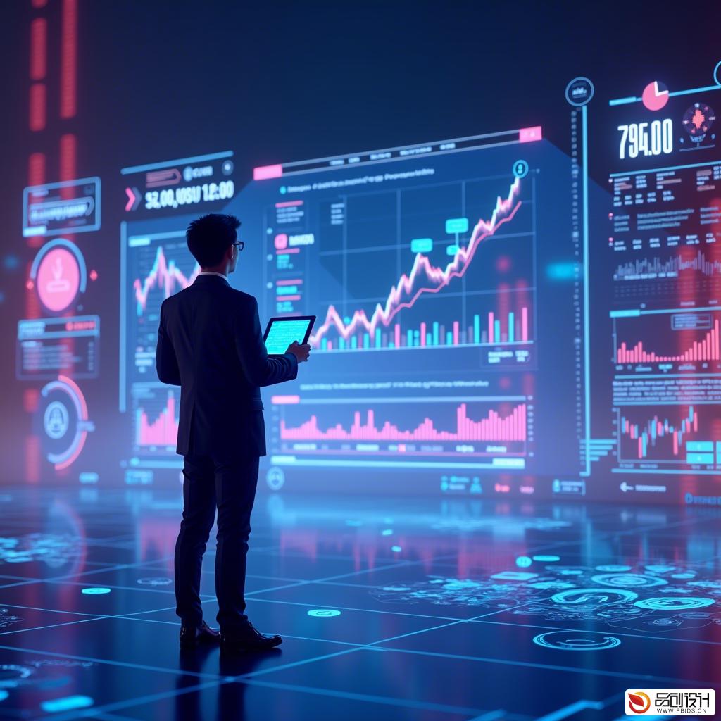 互联网金融3D动态演示设计创新服务中心：重塑金...