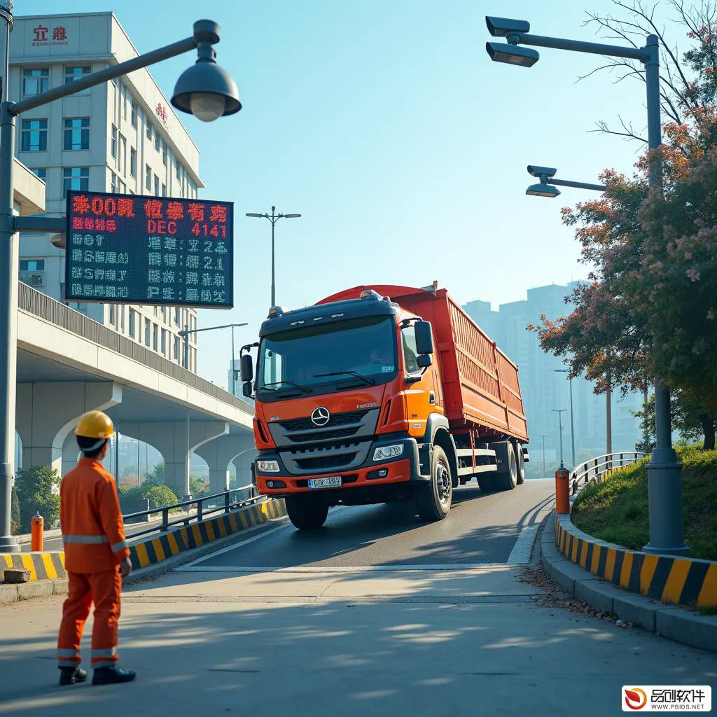 宁波市重载车辆坡度预警平台服务站：保障道路安全...