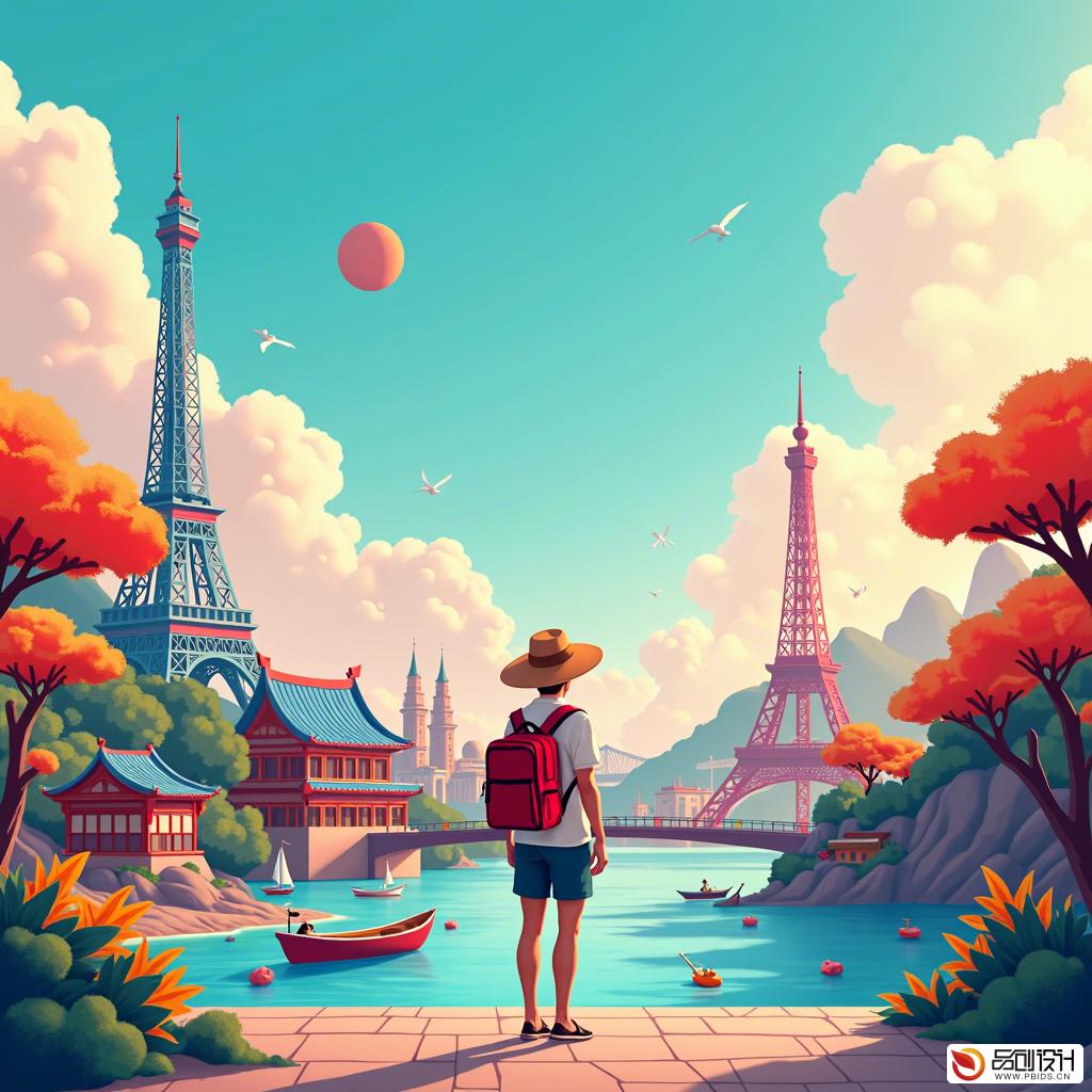 出境游视觉动效规范设计单位：打造独特旅行...