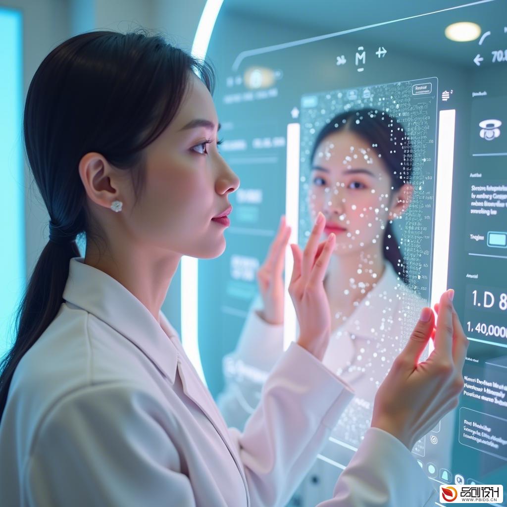 抗衰老数字界面设计：打造未来美容科技新体验
