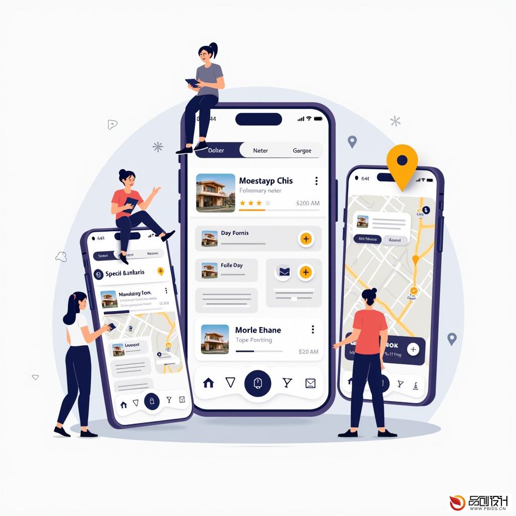 携手共创未来：二手房交易APP应用UI设计合作...