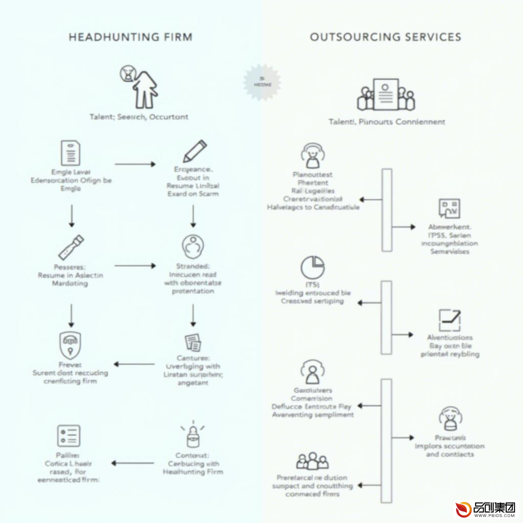 猎头公司与外包：深入解析两者的本质区别
