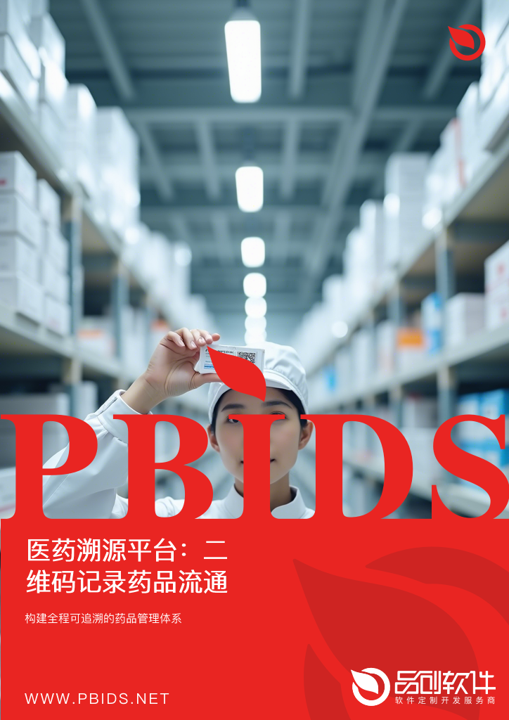 医药溯源平台：二维码记录药品流通轨迹
