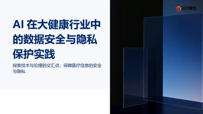 AI在大健康行业中的数据安全与隐私保护实践