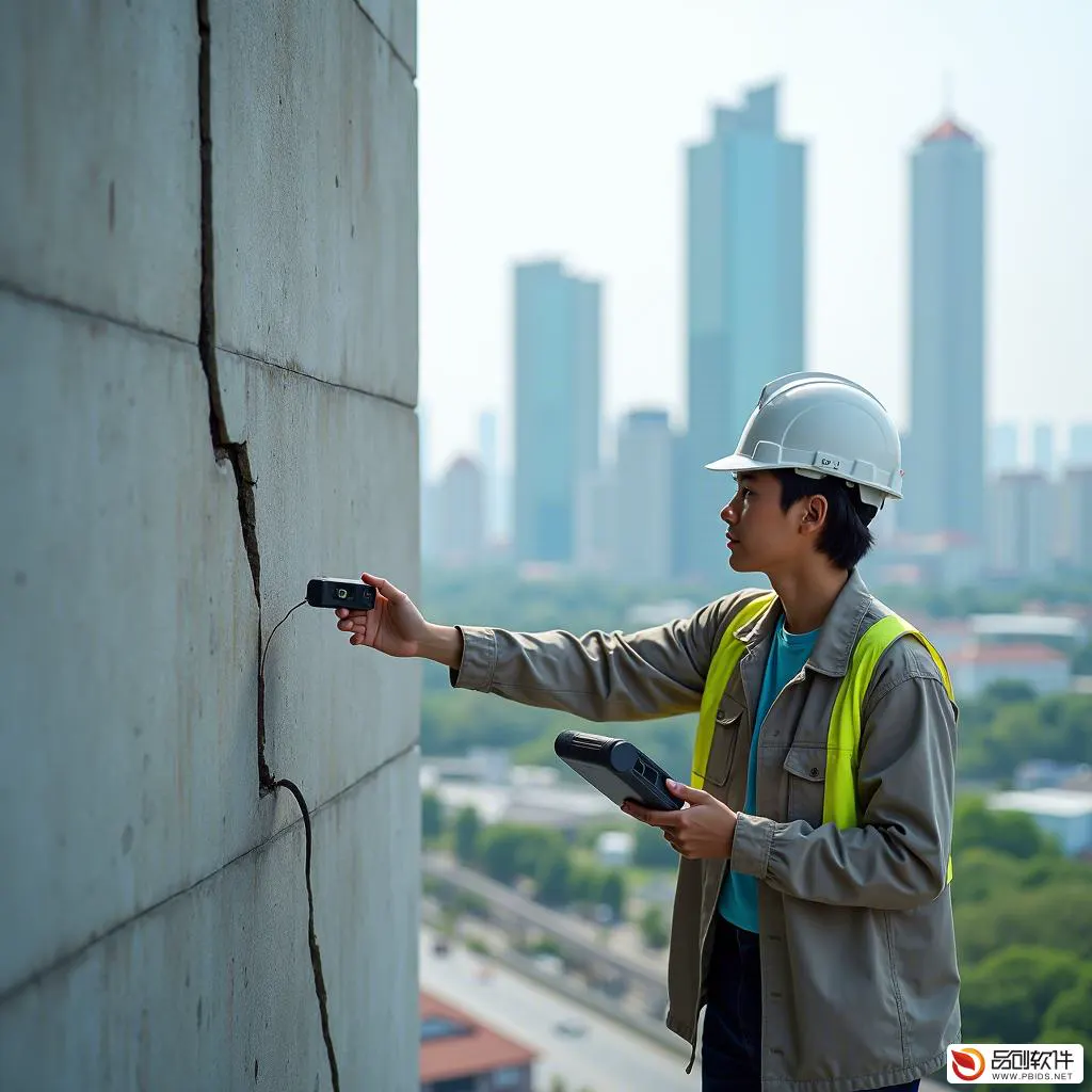 广州市裂缝位移监测系统服务站：守护城市安全的科技力量
