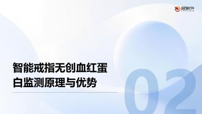 智能戒指无创血红蛋白监测及云端管理方案