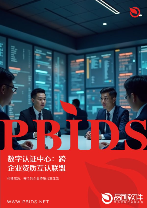 数字认证中心：跨企业资质互认联盟链