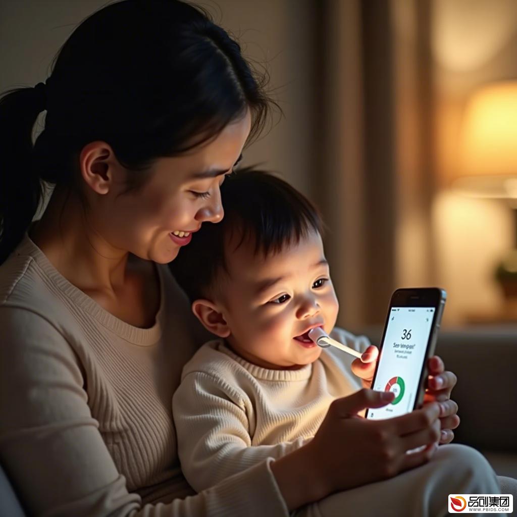 母婴健康监护APP：智能体温监测，守护0-12岁儿童...
