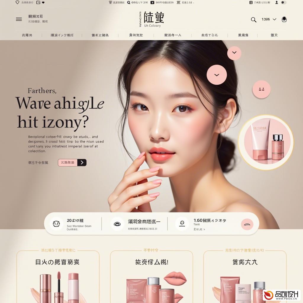 美容自适应网页设计：打造个性化与功能性并重的在...