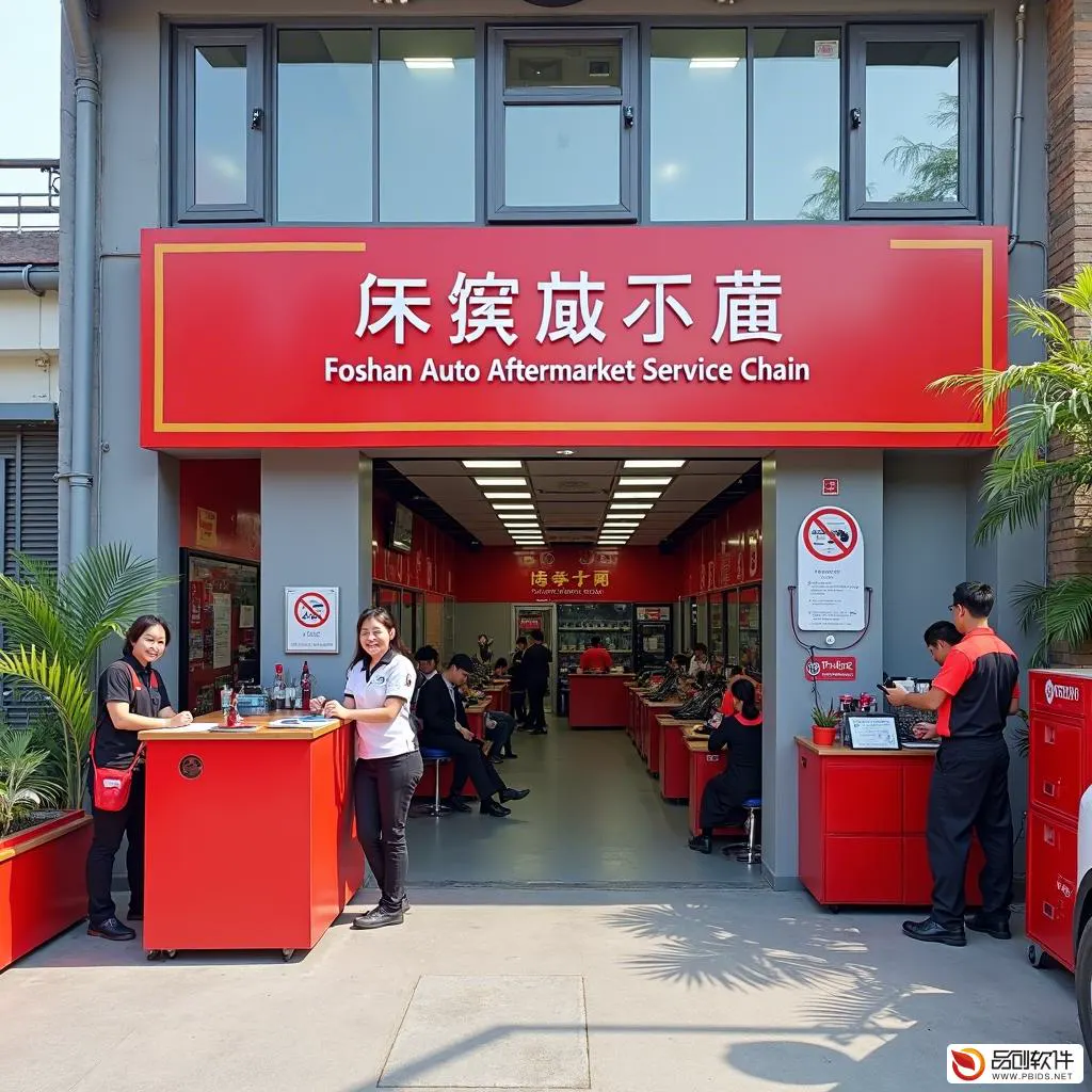 佛山市汽车后市场服务链协同平台服务站：打造高效...