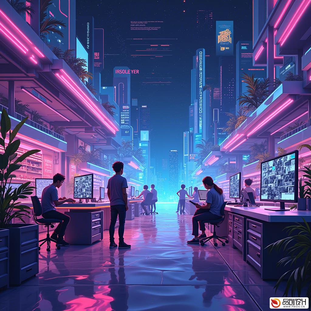 端游品牌动态图形创新服务中心：引领游戏视觉新纪元
