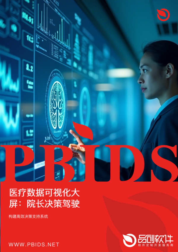 医疗数据可视化大屏：院长决策驾驶舱