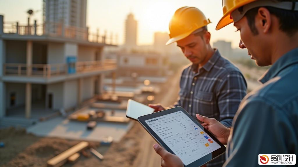 施工APP应用UI设计有限公司：打造智慧工地的高效界面解决方案
