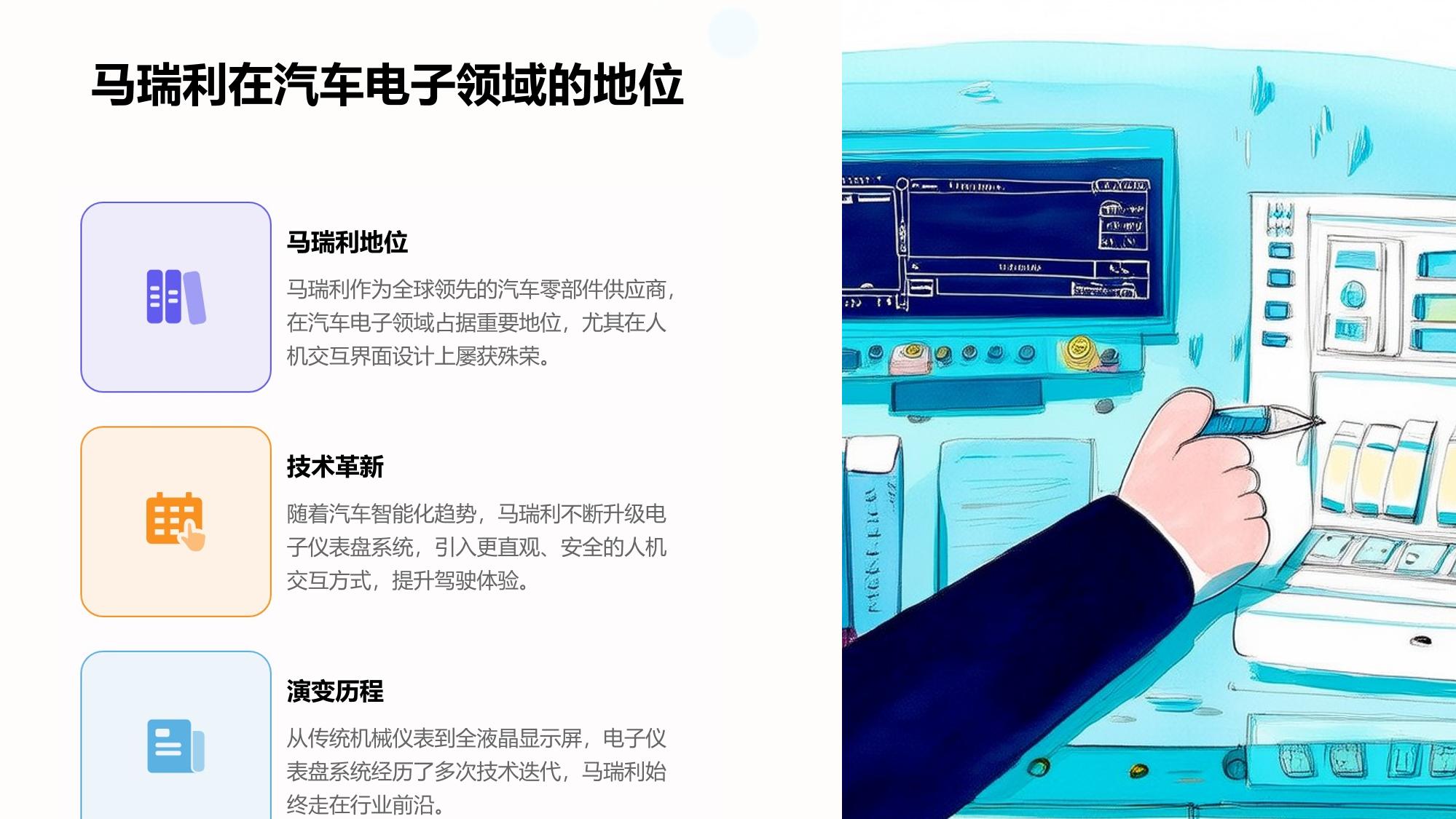 电子仪表盘系统：马瑞利人机交互界面升级
