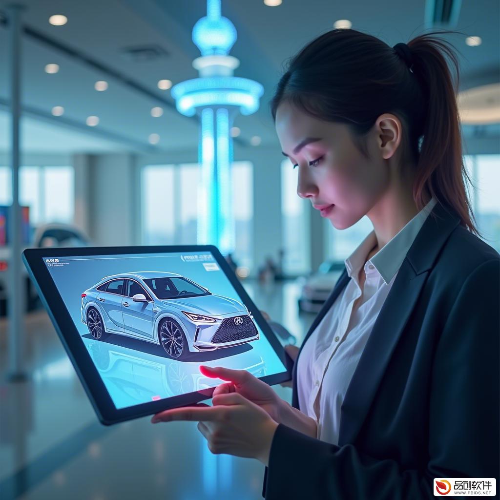 珠海市汽车销售新纪元：探索展示平板APP...