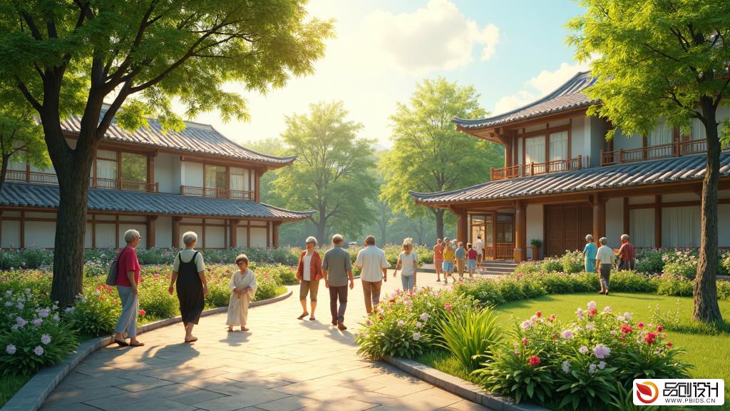 打造温馨关怀：养老服务VI系统设计团队的创意与实践
