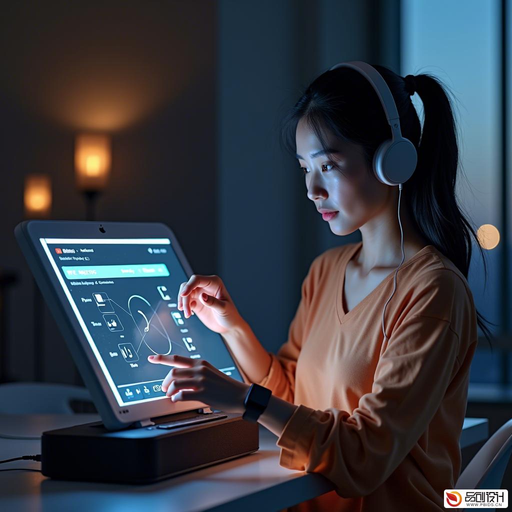 音乐智能设备界面机构：创新设计与用户体验...
