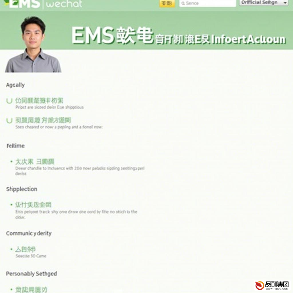 EMS快递微信公众号：便捷服务，一键掌握
