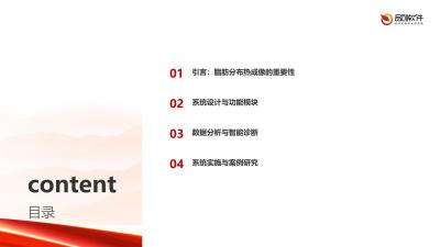 脂肪分布热成像分析系统定制开发
